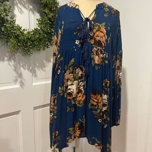 Altar’d State Blue Tunic Dress Women’s size large
